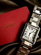 Cartier Tank Solo Small 24mm, Quartz, and Papers. 4