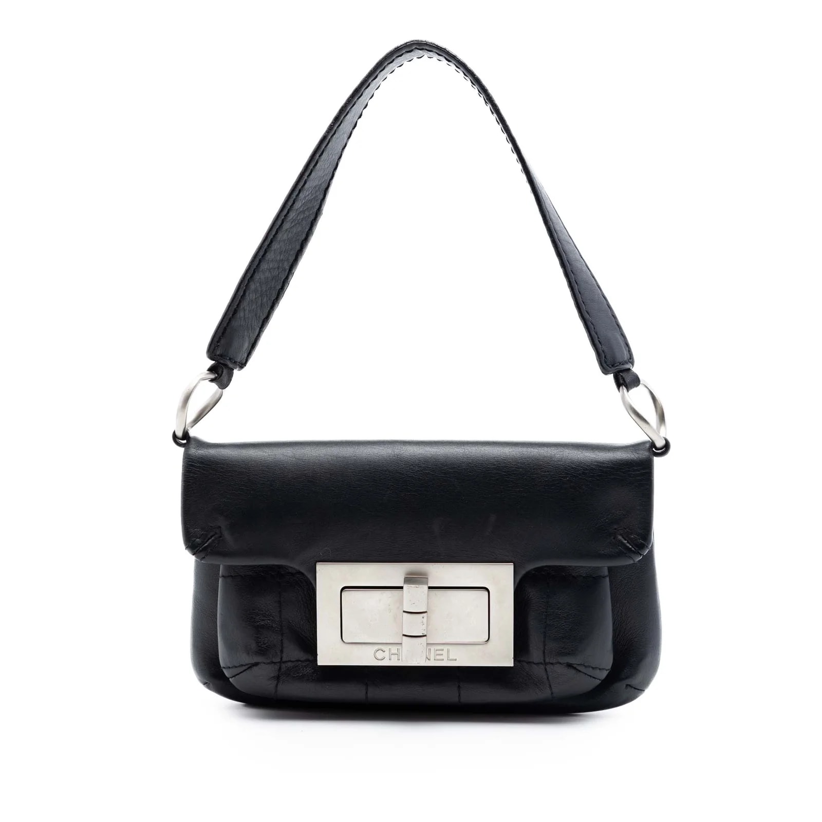 Chanel — Square Stitched Mademoiselle — Handbag — resale
