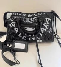 Balenciaga — Balenciaga the City Graffiti Two Way — Handbag — resale