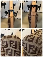Fendi Pattern Mini Top Handle Casual Travel Zip 3