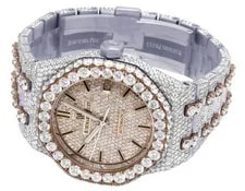 Audemars Piguet Royal Oak 37MM 18K Rose Gold/ Steel Diamond 32.75 Ct 4