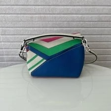 Loewe Puzzle Mini Geometric Crossbody - Very Good #8P1Z6V 2