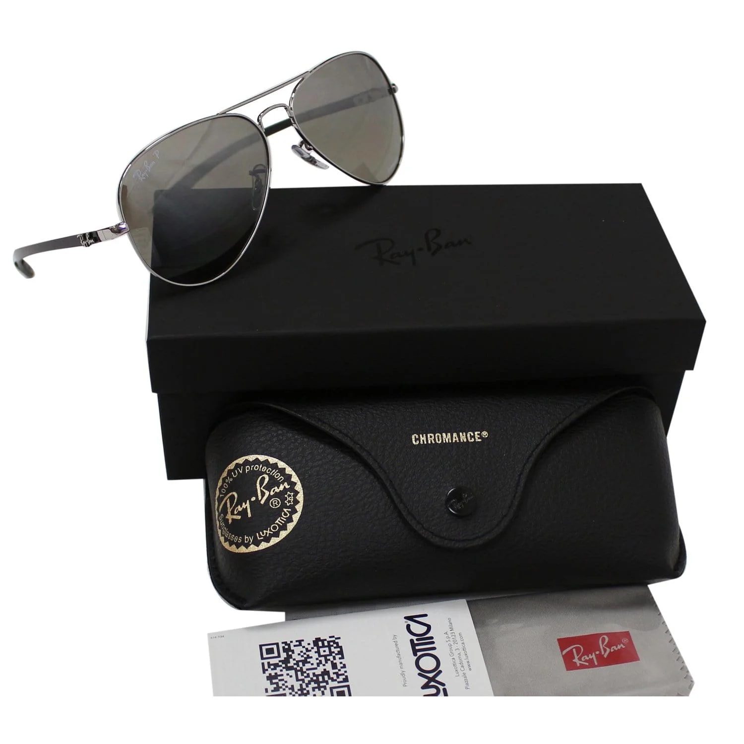 Ray-ban RB8317CH-003/5J Sunglasses Mirror Polarized Chromance Lens 2