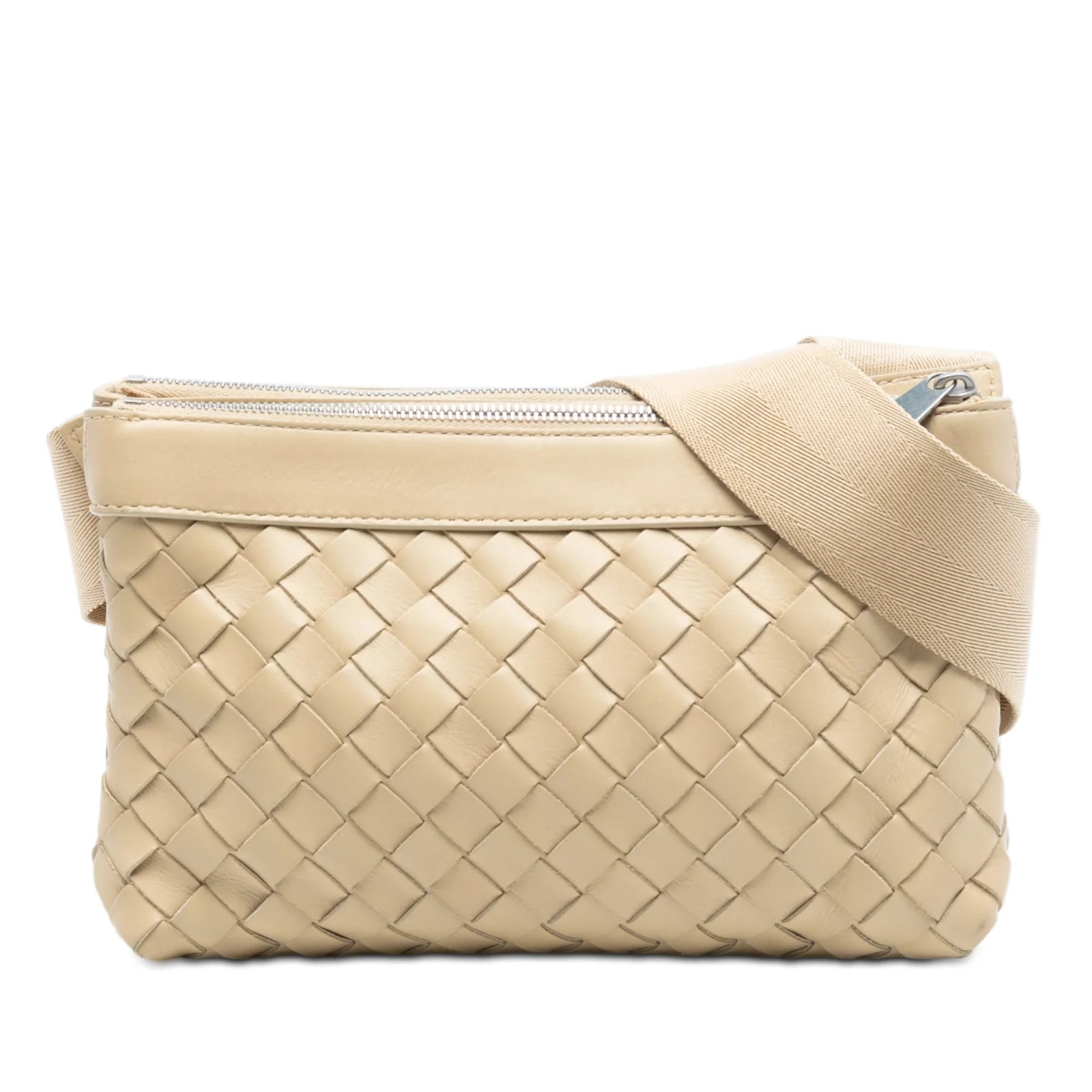 Bottega Veneta — Double Zip Crossbody — Handbag — resale