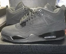 Air Jordan — Size 12 - Air Jordan 4 Retro 2025 Cat Worn Once — Sneaker — resale