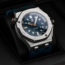 Audemars Piguet Royal Oak Offshore Diver Blue Rose Gold 15720ST.OO.A403CA.01 4