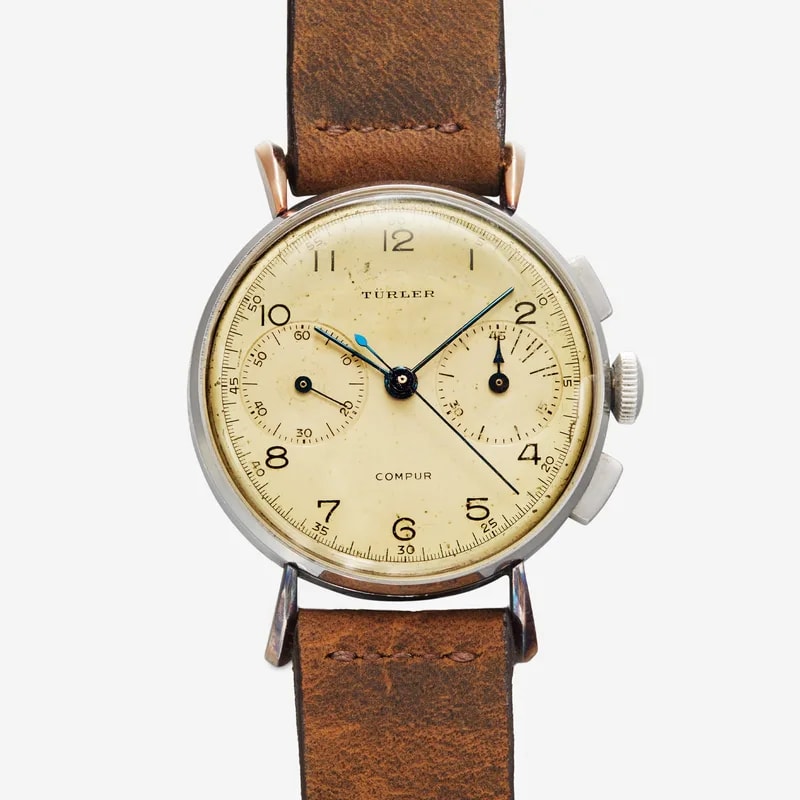 Universal Genève — 1940s Universal Genève Compur Retailed By Türler Ref. 22455 — Watch — resale