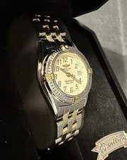 Breitling Callistino B52345 , Yellow Gold / Steel,, 12M Warranty 3