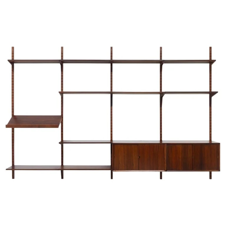 Danish Modular Wall Unit By Poul Cadovius for Cado, 1960s. 2