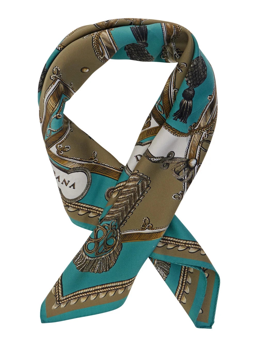 Dolce & Gabbana Ornamental -Twill Print Scarf — Scarfs 2