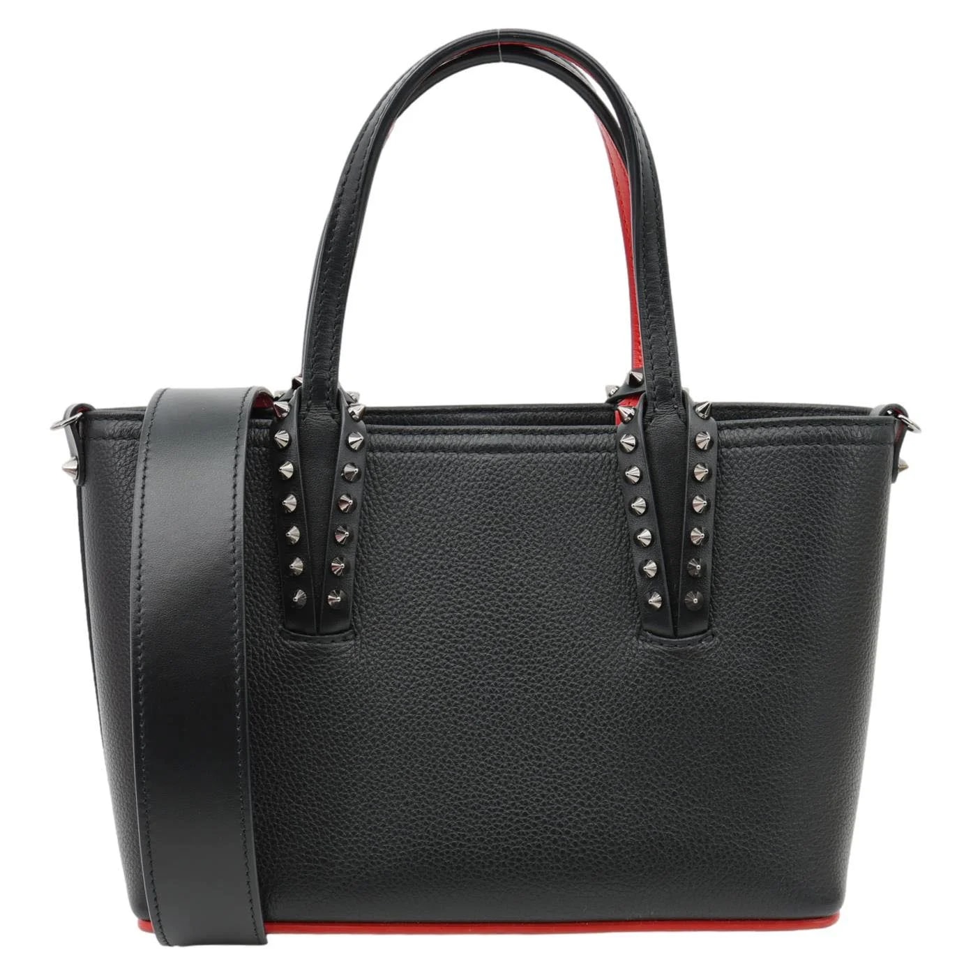 Christian Louboutin — Christian Louboutin Cabata Spikes Mini East West — Handbag — resale
