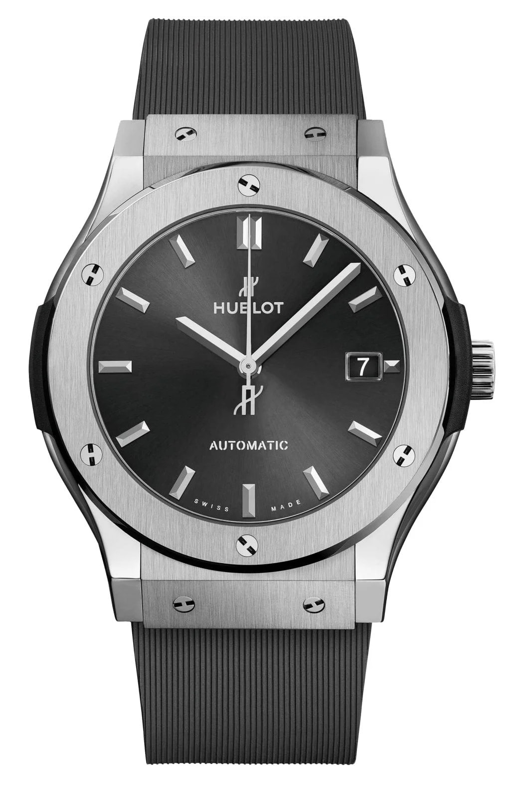 Worldofluxuryus — Hublot Classic Fusion 45mm Titanium Racing Grey Automatic — Watch — resale