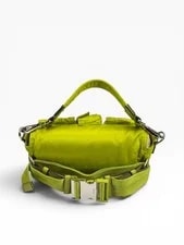 Fendi 2022 Runway 25th Anniversary Multipocket Baguette Wasabi Belt Crossbody 4