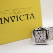 Invicta Angel 50610 28mm Stainless Steel Cartier Tank 4