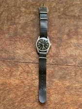 IWC Military Manual Winding Cal. 89 Black Dial Nato Strap Working 3