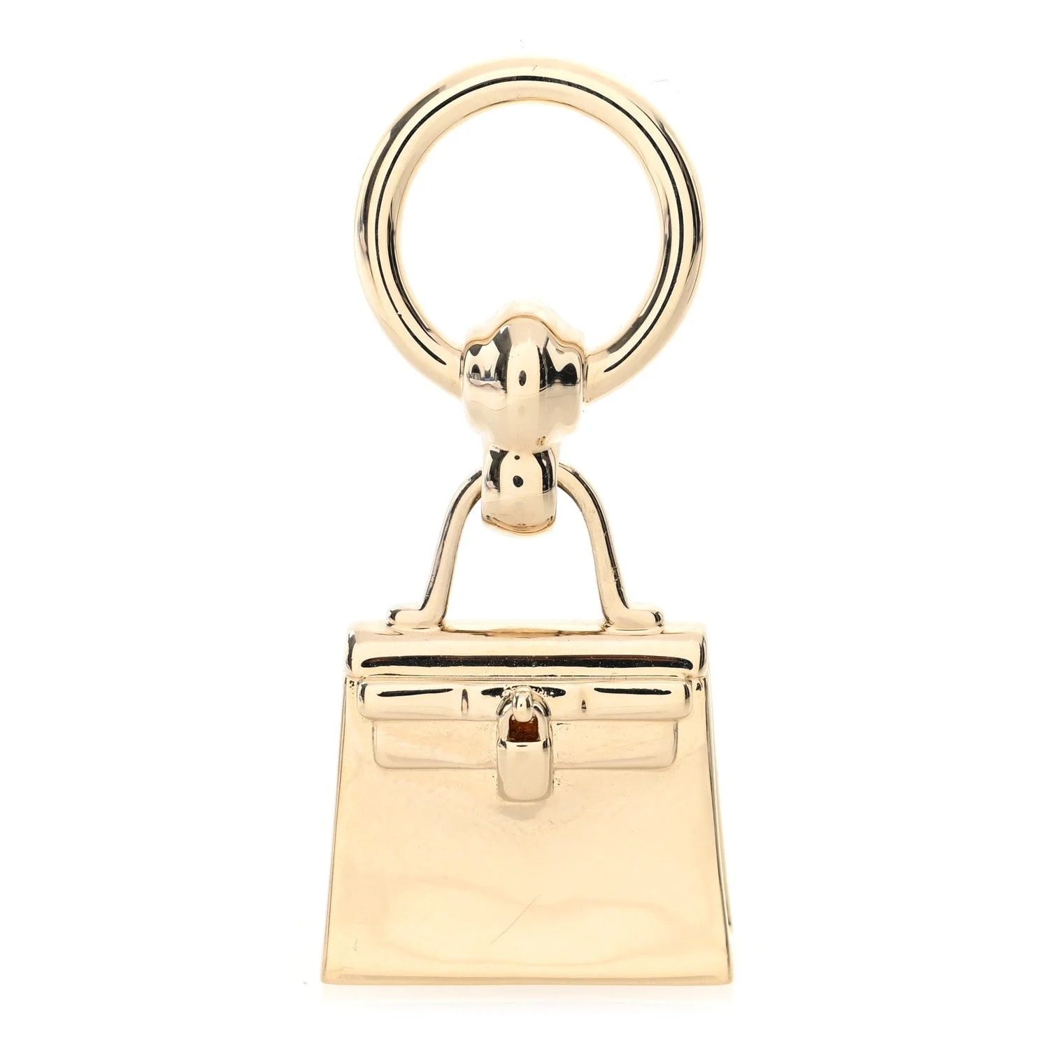 Hermès — Permabrass Kelly Twilly Ring — Accessory — resale