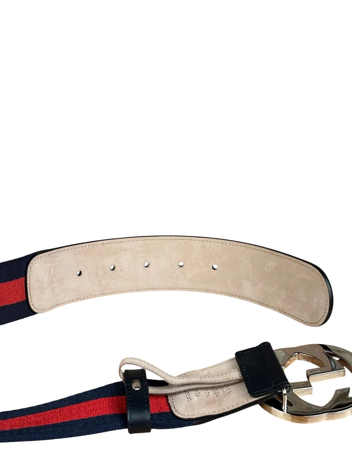 Gucci Trim G Web Buckle Belt 3