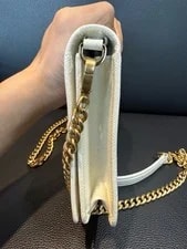 Authentic Prada Logo Wallet on Chain Crossbody 2