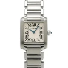 Cartier — Cartier Tank W51008Q3 ( 2384) 18mm Stainless Steel Silver #WW7216 — Watch — resale