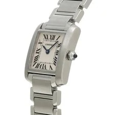 Cartier Tank W51008Q3 ( 2384) 18mm Stainless Steel Silver #WW7216 2