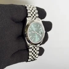 Rolex Datejust 41mm Green Dial Ref 3
