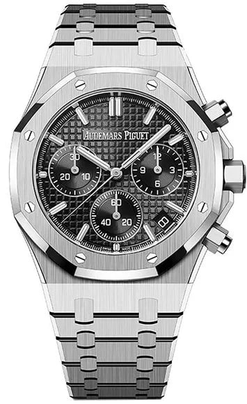 Worldofluxuryus — Audemars Piguet Royal Oak Selfwinding Chronograph 50th Anniversary Stainless Steel 26240ST.OO.1320ST.02 — Watch — resale