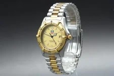 Tag Heuer Professional 964.006F 38mm Gold Qz From Japan 3
