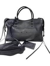 Balenciaga — Authentic Balenciaga City Distressed Cowhide Motorcycle eBay AG — Handbag — resale
