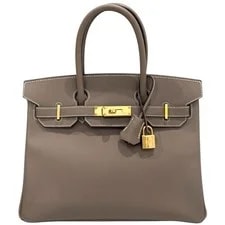 Hermès — Hermès Birkin 30 Etoupe With — Handbag — resale