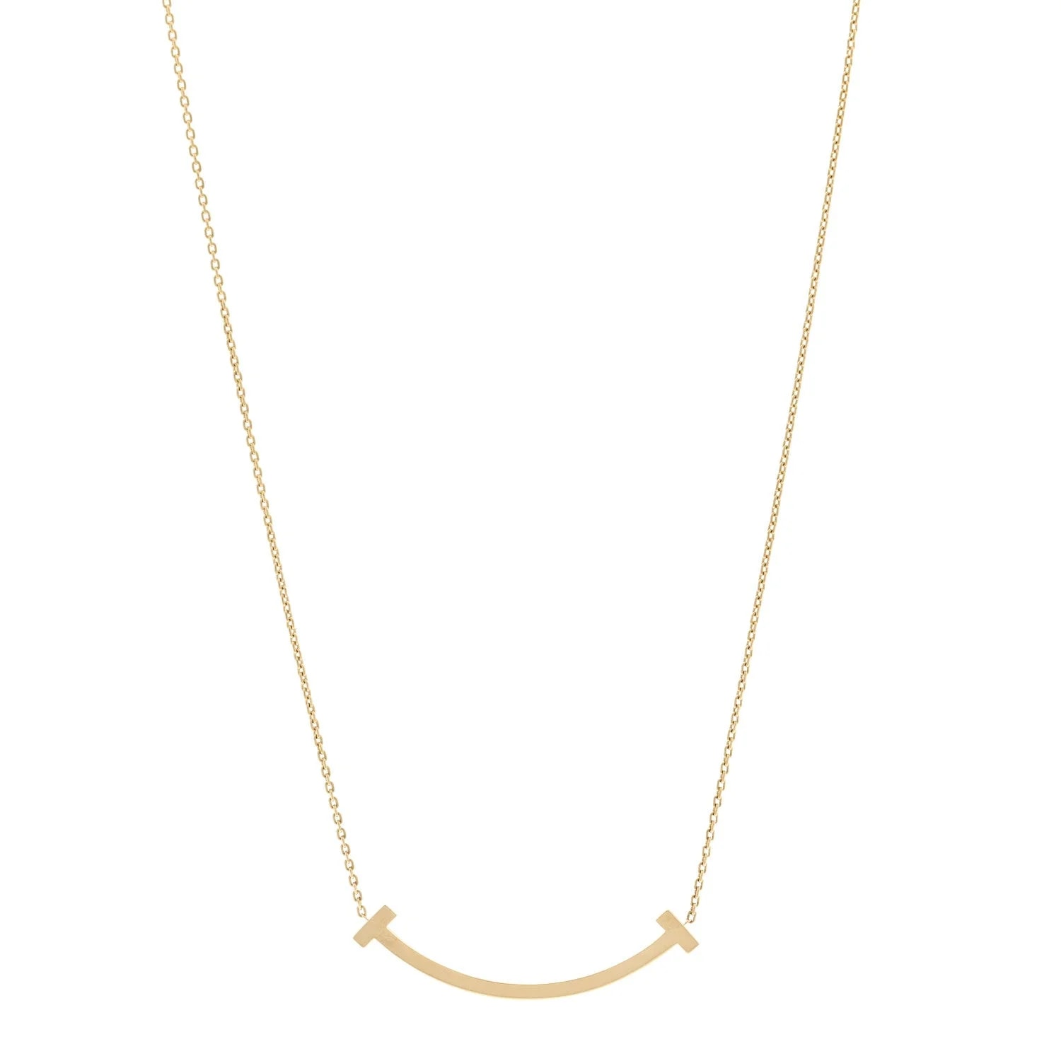 Tiffany & Co. — 18K Yellow Gold Medium T Smile — Jewelry — resale