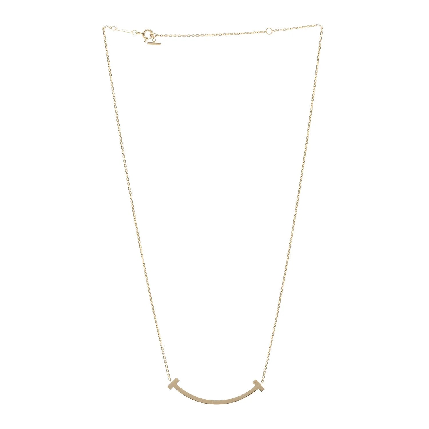 18K Yellow Gold Medium T Smile 3