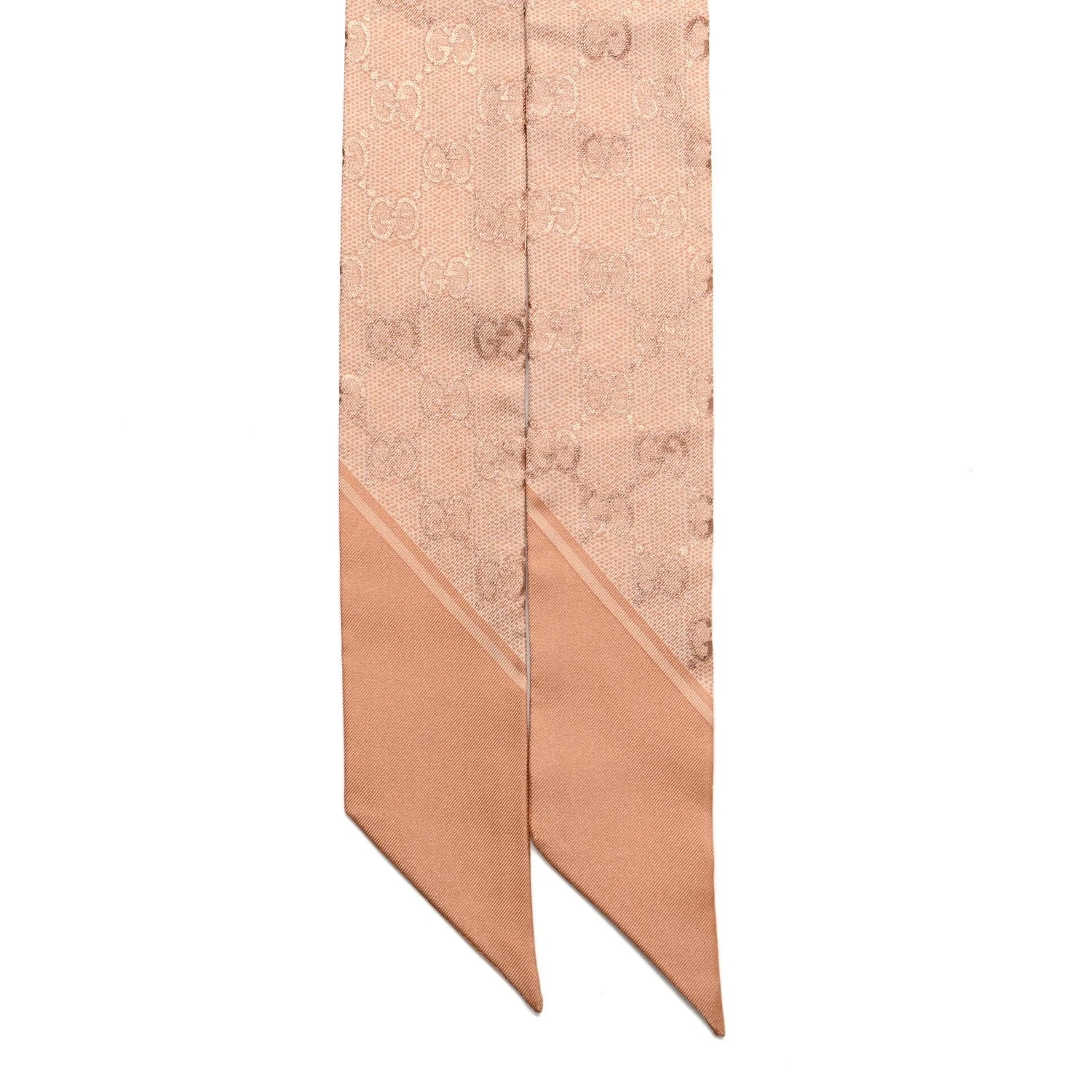 Twill GG Neck Bow Scarf 2