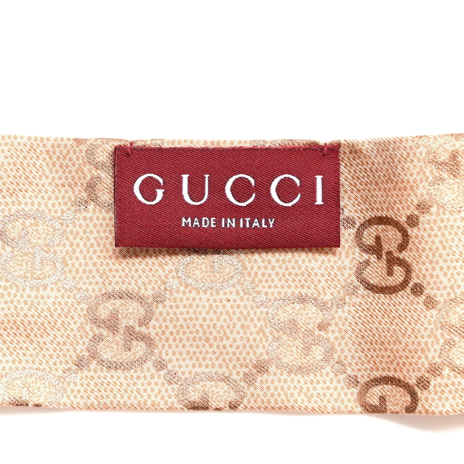Twill GG Neck Bow Scarf 3