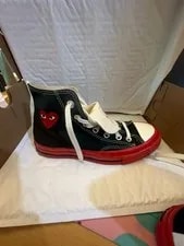 Converse X Comme des Garçons Play Chuck 70 High Top Sole 3
