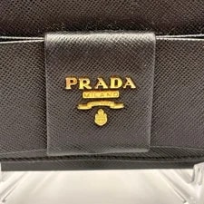 Prada Ribbon Chain Wallet From Japan F/S 2