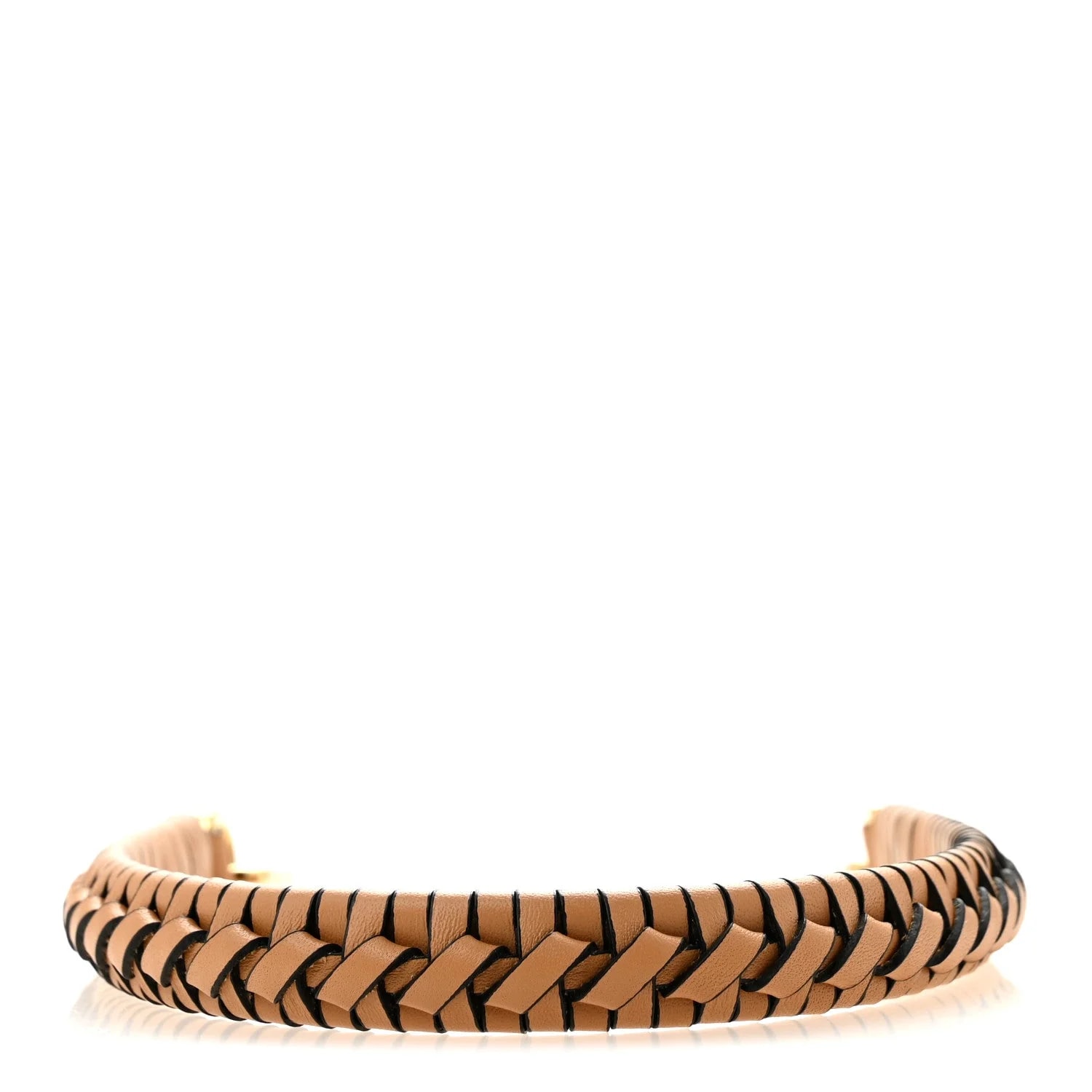 Loewe — Spiral Woven Short Strap Warm Desert — Accessory — resale