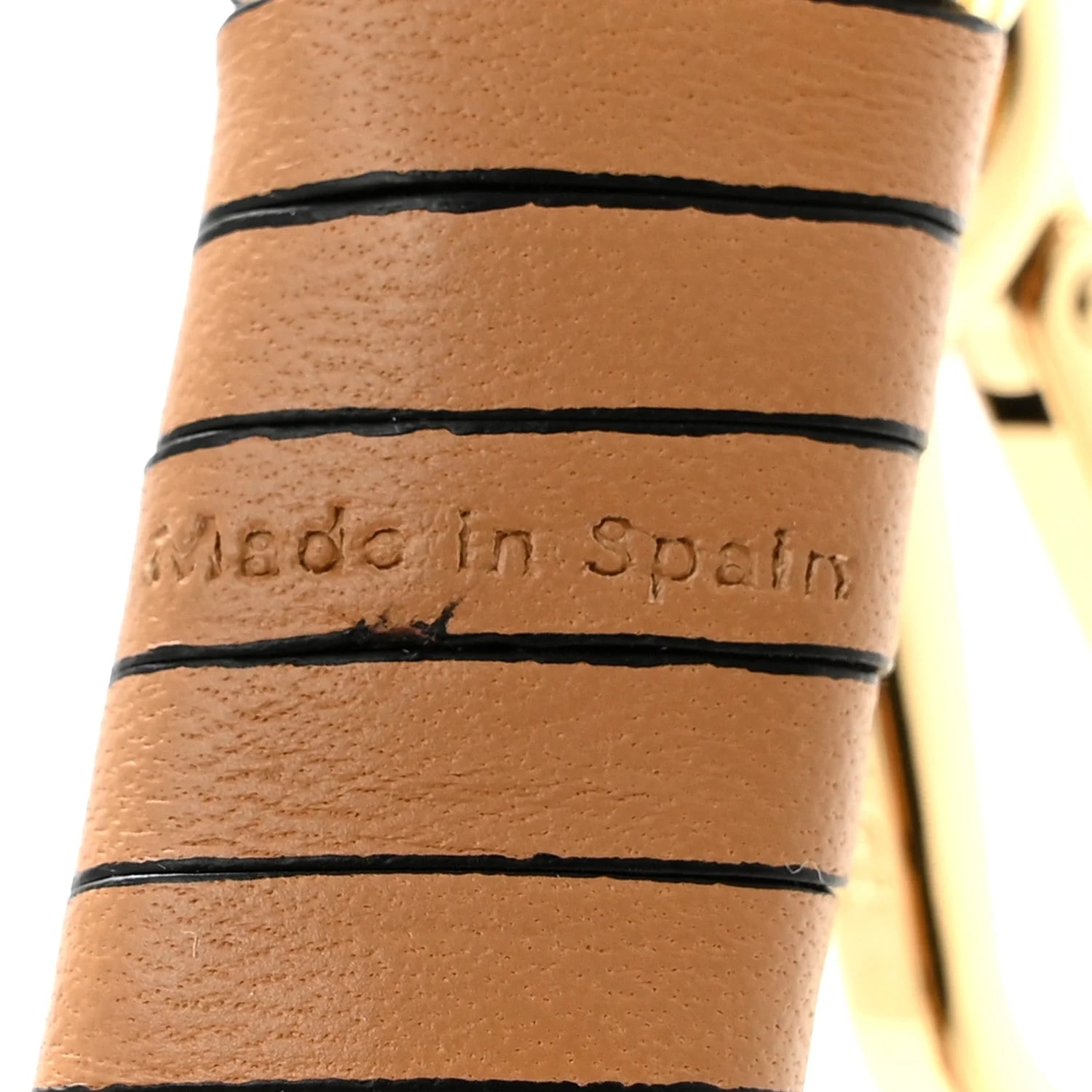 Spiral Woven Short Strap Warm Desert 4