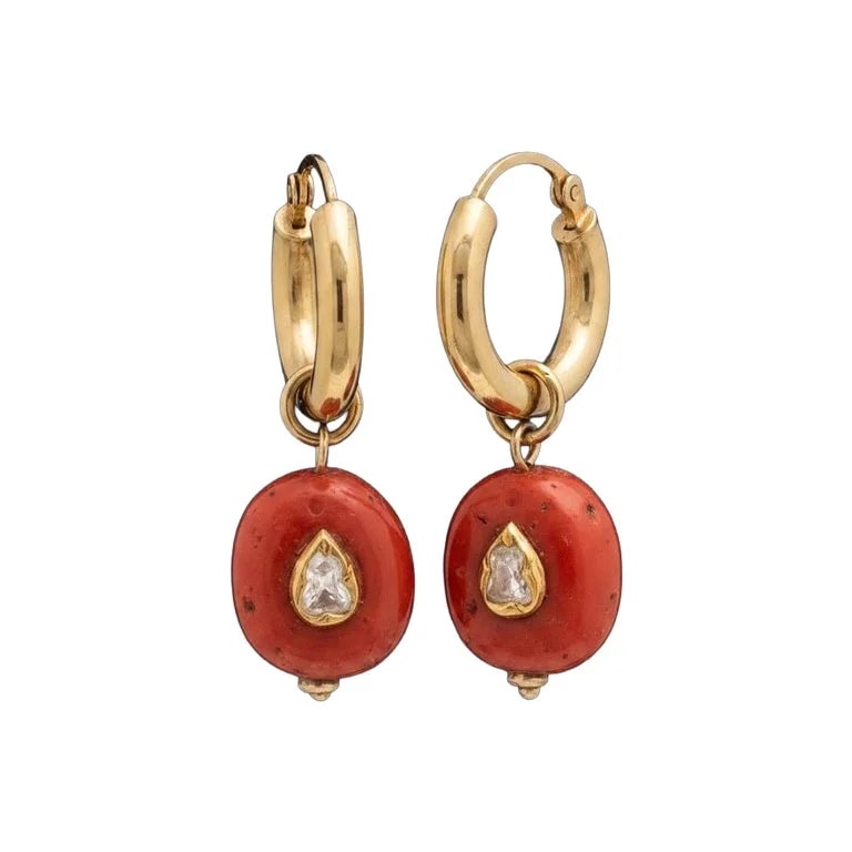 Jen Proudman Jewelry — Hoop and Polki Diamonds — Jewelry — resale
