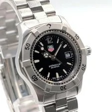 TAG Heuer Professional 2000 Quartz Black Dial Silver Case Y2K 2