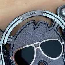Prada Keychain Skull Keyring From Japan 3
