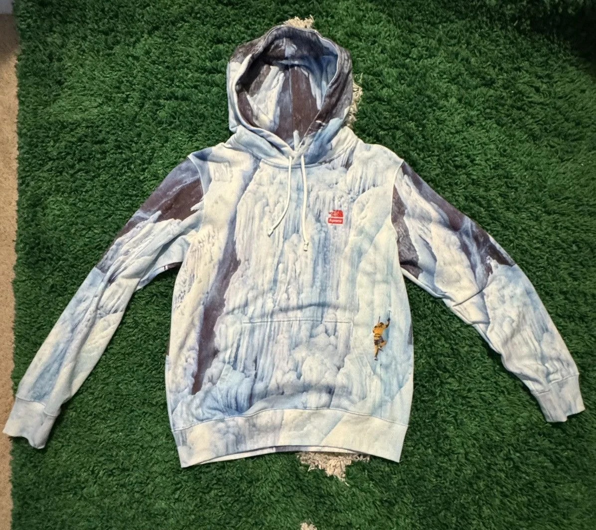Supreme the North Face Ice Climb Hooded Sweatshirt — streetwear — resale