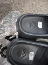 Yeezy Slides Size 9 New No Box Color Bw 3
