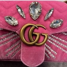 Gucci GG Marmont With Crystals 443497 2