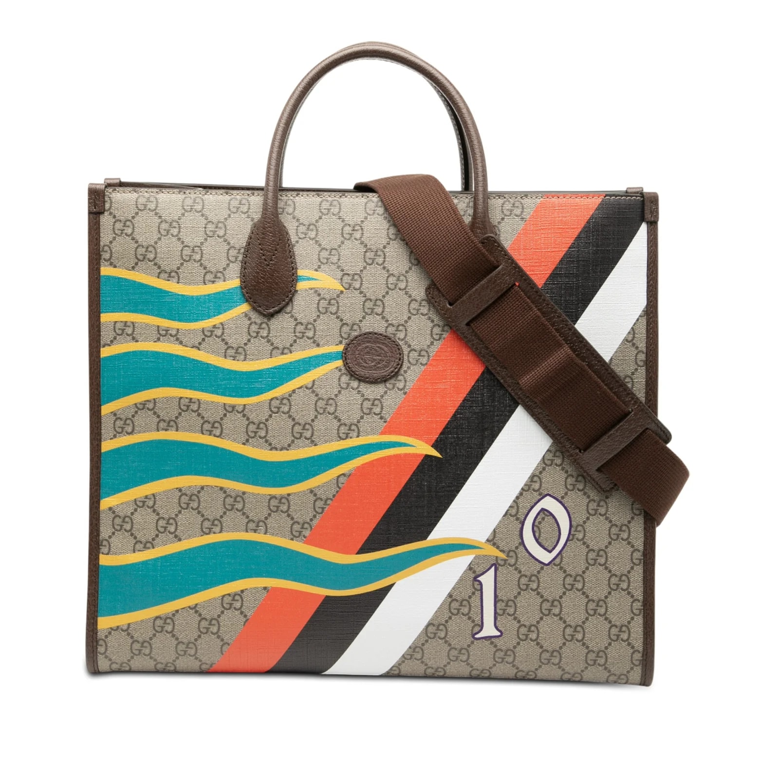 Gucci — Medium 100 Centum Anniversary Retro Interlocking G — Handbag — resale