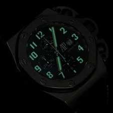 Audemars Piguet Royal Oak Offshore Terminator 3 Gray Dial Full SET 25863TI 2