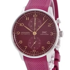 IWC — IWC Portugieser Chronograph Year of the Dragon IW371629 Wine Red, Year of — Watch — resale