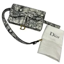 Dior — Christian Dior Jardín Print D Belt — Handbag — resale