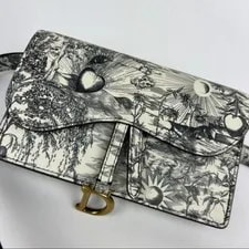 Christian Dior Jardín Print D Belt 4