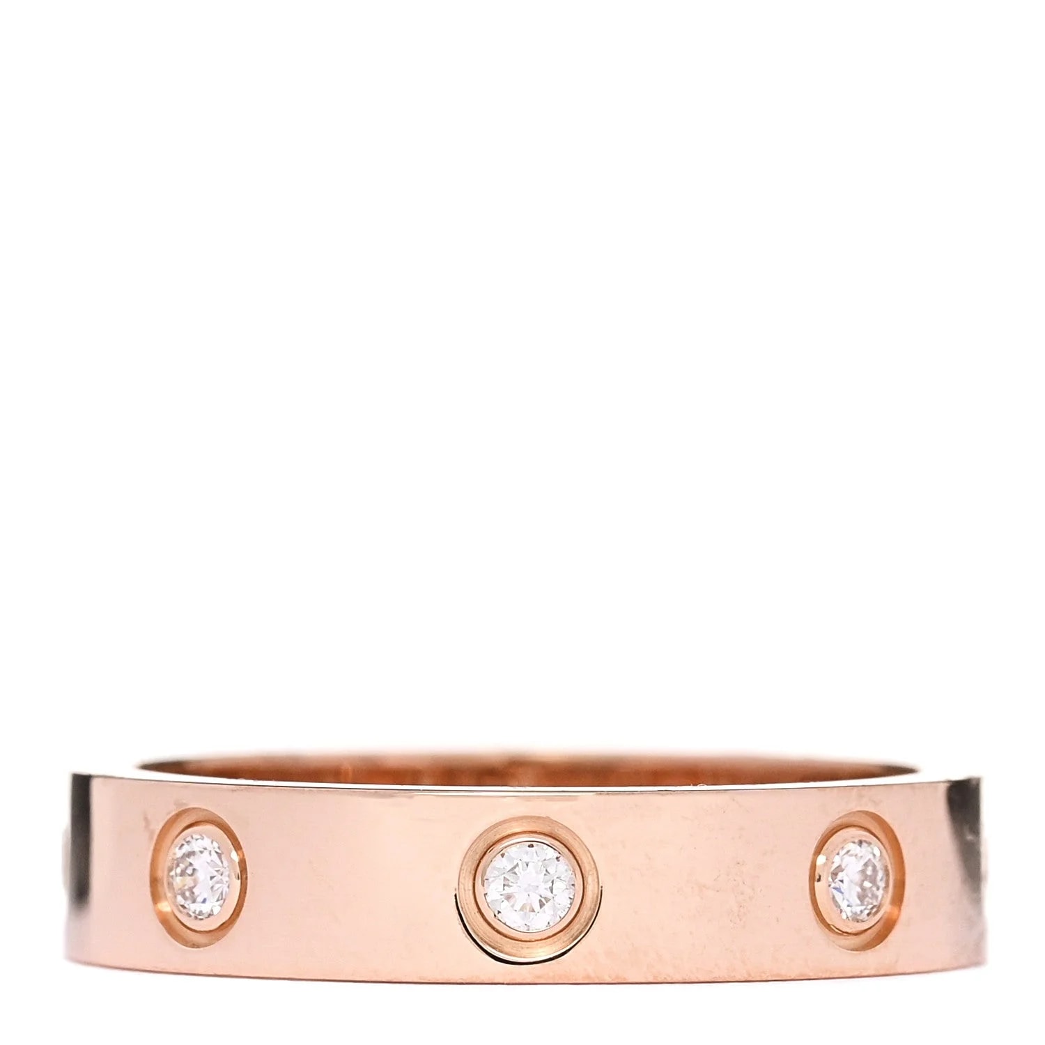 18K 8 4mm Love Wedding Band 49 5 3