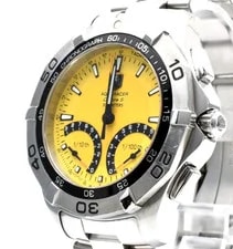 TAG Heuer Calibre S CAF7013 BA0815 Quartz Yellow Dial 2